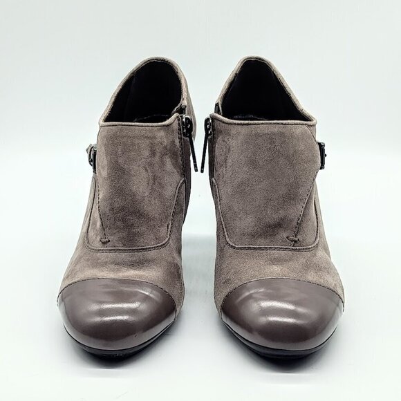 Tod's Italian Suede Leather Toe Studded Heel Boots - EU 35 - Picture 3 of 12